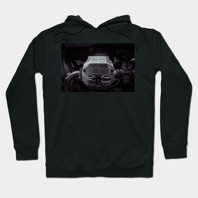 Guzzi Motor Hoodie by Silver Linings